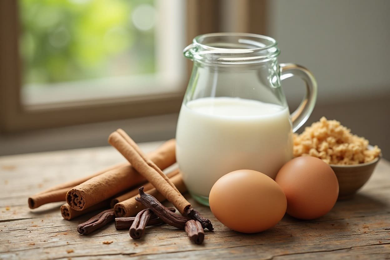 Ingredientes del rompope